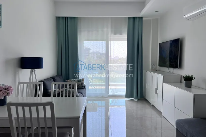 Purchase  Furnished 1+1 apartment with nature view - Avsallar, Alanya, from owner 3 