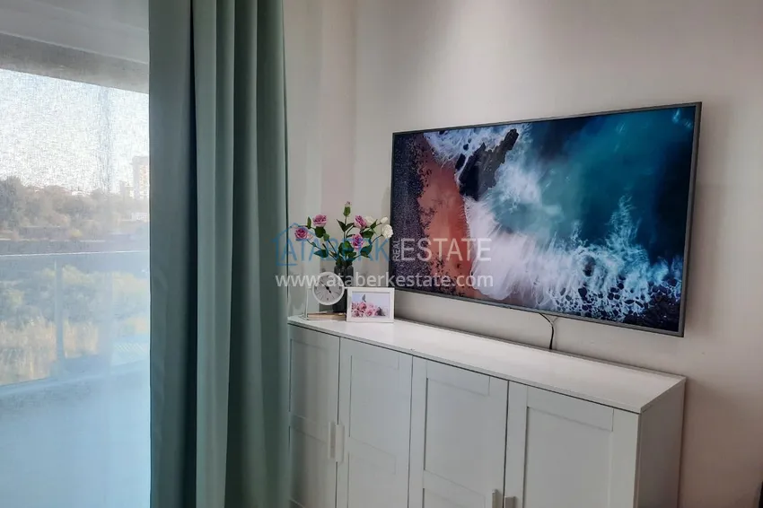 Purchase  Furnished 1+1 apartment with nature view - Avsallar, Alanya, from owner 6 