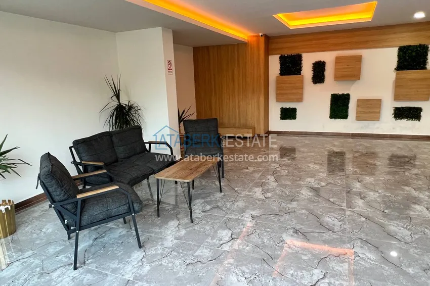 Furnished 1+1 apartment with nature view - Avsallar, Alanya, from owner 6 
