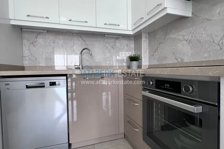 Purchase  Furnished 1+1 apartment with nature view - Avsallar, Alanya, from owner 8 