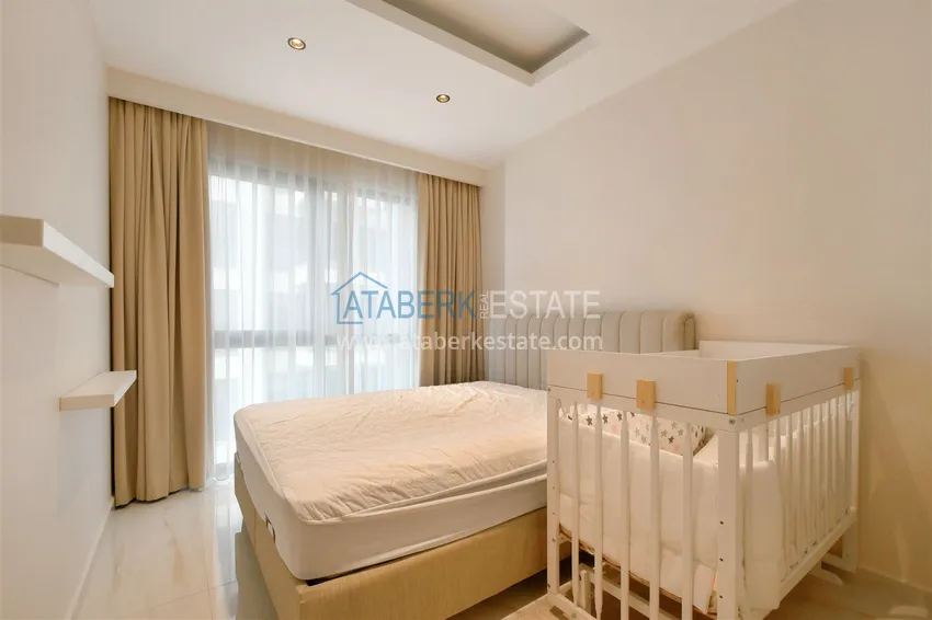 Purchase  Spacious 2+1 turnkey apartment in a premium complex on the first line — Alanya, Mahmutlar district 8 