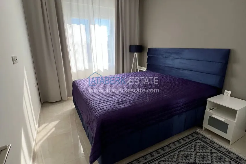 Purchase  Furnished 1+1 apartment with nature view - Avsallar, Alanya, from owner 10 