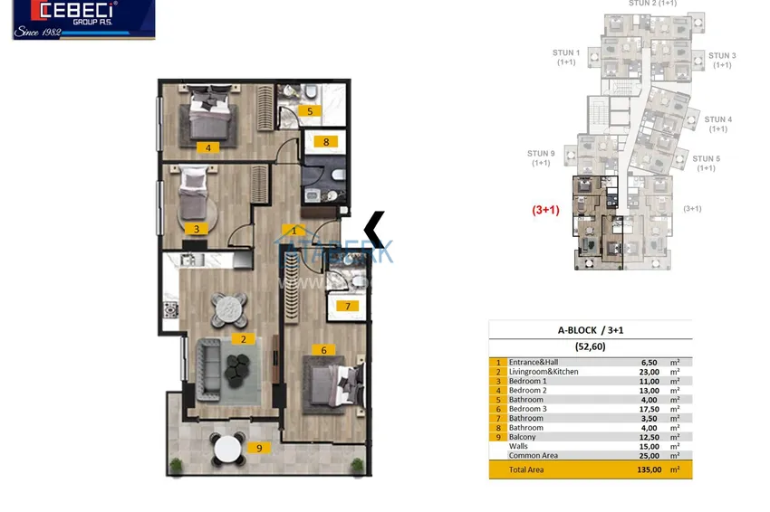 Buy cheap Spacious 2+1 turnkey apartment in a premium complex on the first line — Alanya, Mahmutlar district 1 