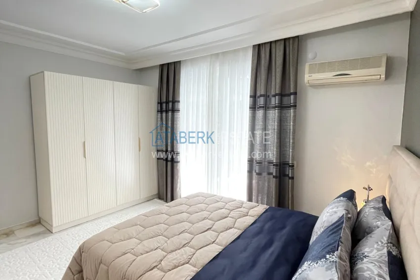 Purchase Turnkey three-room apartment - new furniture, renovated, Alanya, Oba district 10