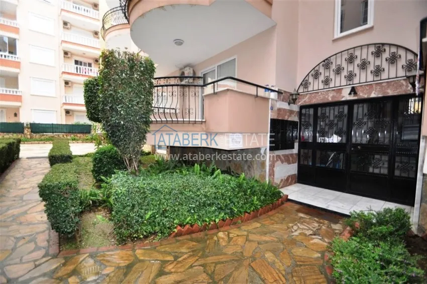 Turnkey three-room apartment - new furniture, renovated, Alanya, Oba district 13