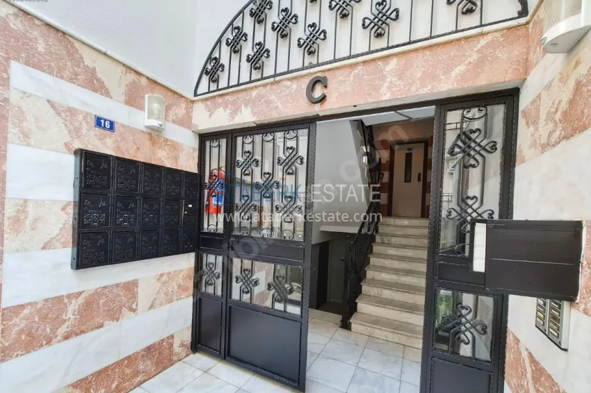 Turnkey three-room apartment - new furniture, renovated, Alanya, Oba district 14