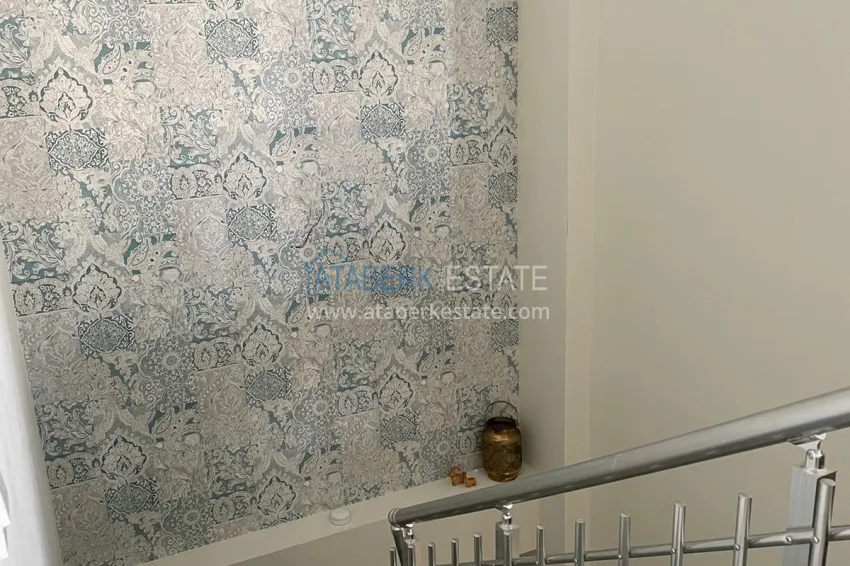 Purchase 4+1 duplex penthouse in an ultra-luxury complex with a private beach — Alanya, Kestel 18