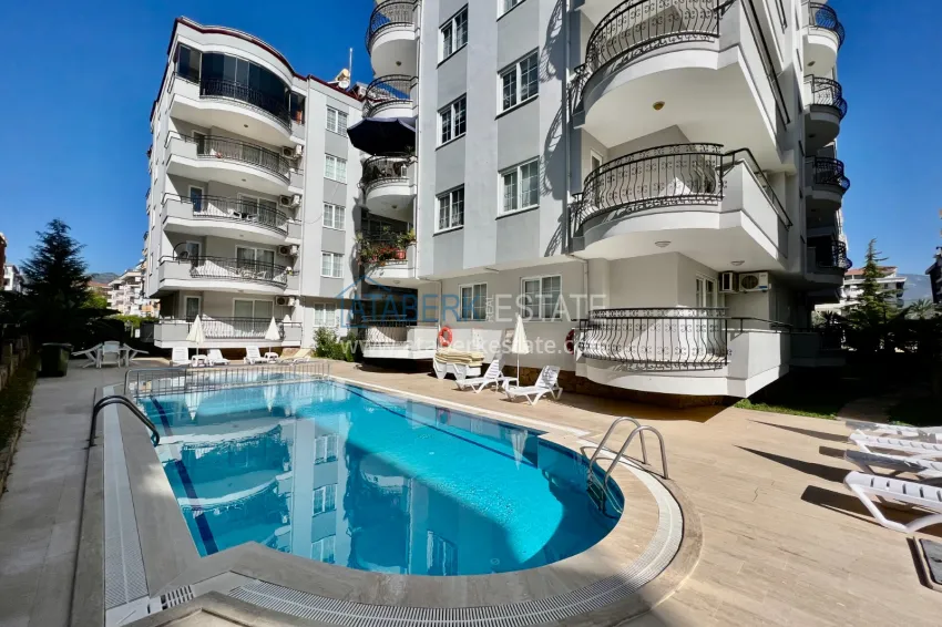 Turnkey three-room apartment - new furniture, renovated, Alanya, Oba district 6