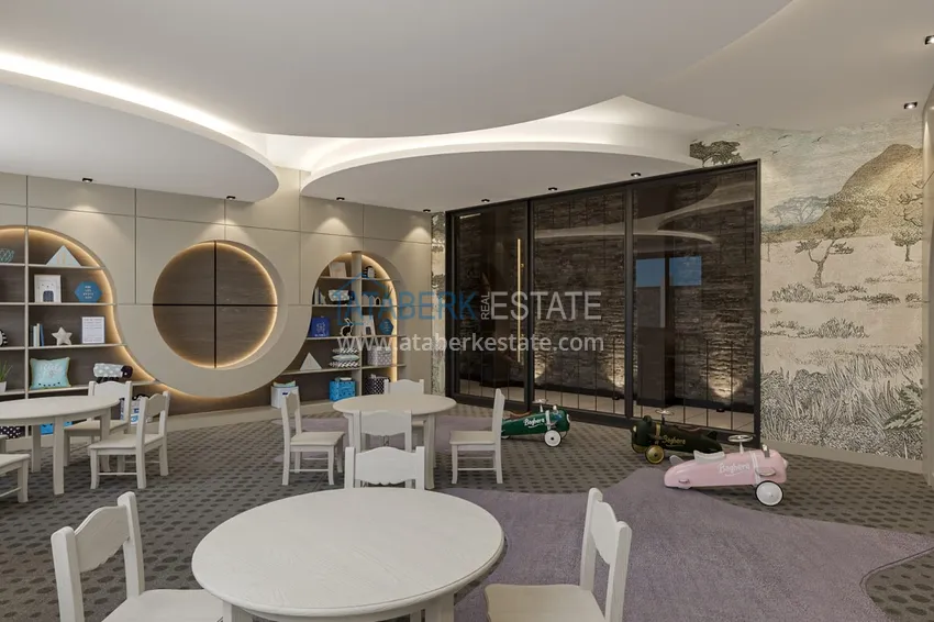 Luxury project - A resort complex with hotel infrastructure in Alanya, Oba. With a short term rental permit 46 