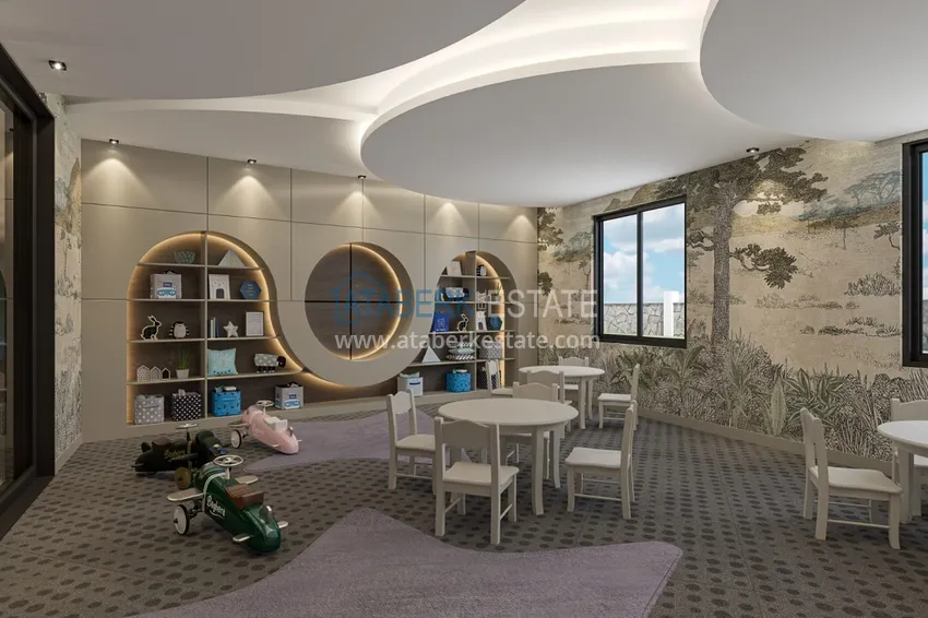 Luxury project - A resort complex with hotel infrastructure in Alanya, Oba. With a short term rental permit 47 