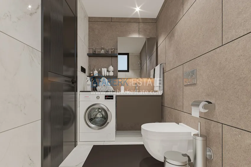 Purchase  Luxury project - A resort complex with hotel infrastructure in Alanya, Oba. With a short term rental permit 18 