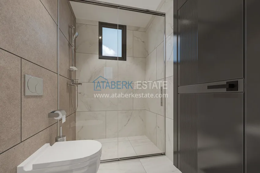 Purchase  Luxury project - A resort complex with hotel infrastructure in Alanya, Oba. With a short term rental permit 19 