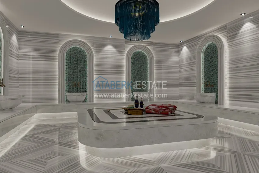 Luxury project - A resort complex with hotel infrastructure in Alanya, Oba. With a short term rental permit 54 