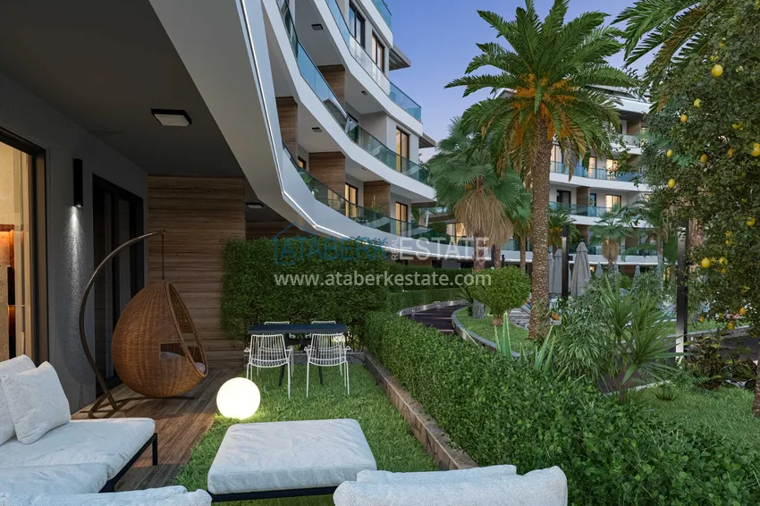 Luxury project - A resort complex with hotel infrastructure in Alanya, Oba. With a short term rental permit 28 