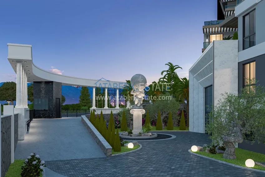 Luxury project - A resort complex with hotel infrastructure in Alanya, Oba. With a short term rental permit 31 