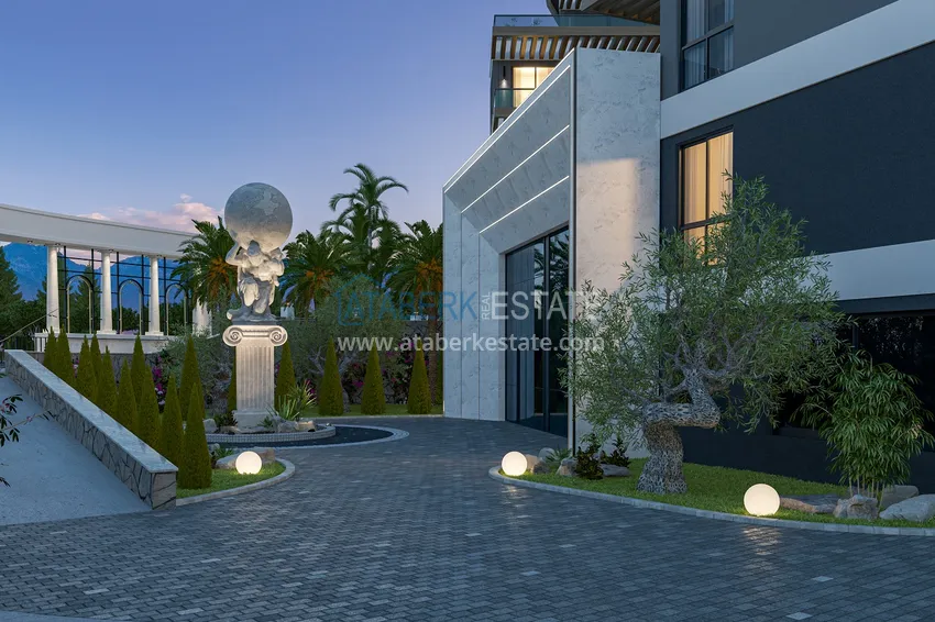 Luxury project - A resort complex with hotel infrastructure in Alanya, Oba. With a short term rental permit 32 