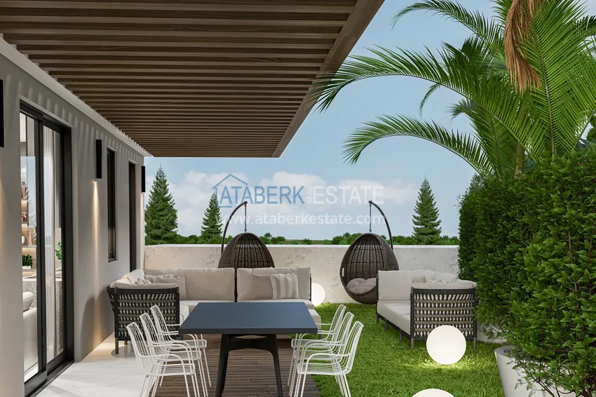 Purchase  Luxury project - A resort complex with hotel infrastructure in Alanya, Oba. With a short term rental permit 2 