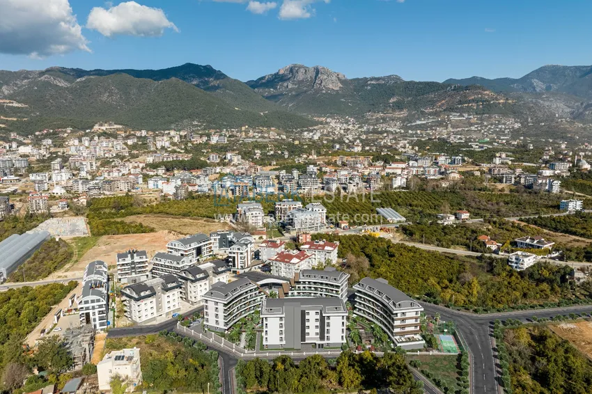 Luxury project - A resort complex with hotel infrastructure in Alanya, Oba. With a short term rental permit 6 