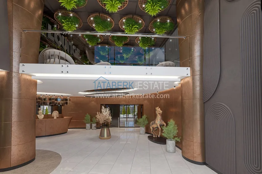 Luxury project - A resort complex with hotel infrastructure in Alanya, Oba. With a short term rental permit 38 