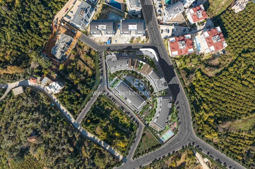 Luxury project - A resort complex with hotel infrastructure in Alanya, Oba. With a short term rental permit 7 