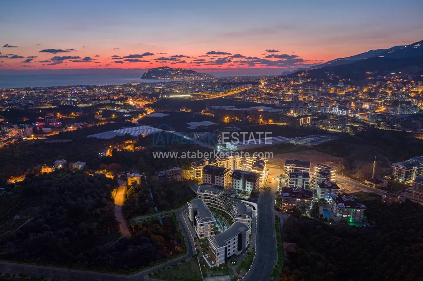 Luxury project - A resort complex with hotel infrastructure in Alanya, Oba. With a short term rental permit 8 