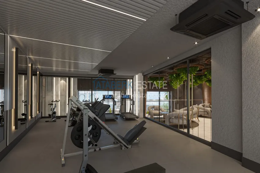 Luxury project - A resort complex with hotel infrastructure in Alanya, Oba. With a short term rental permit 41 