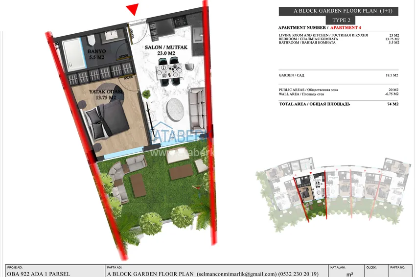 Buy cheap Luxury project - A resort complex with hotel infrastructure in Alanya, Oba. With a short term rental permit 4 