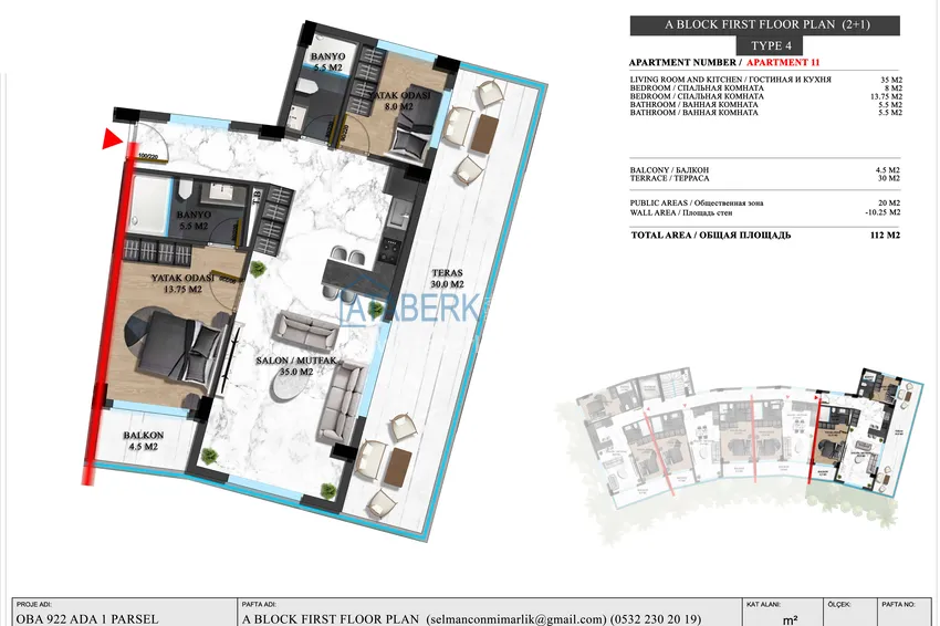 Buy cheap Luxury project - A resort complex with hotel infrastructure in Alanya, Oba. With a short term rental permit 6 