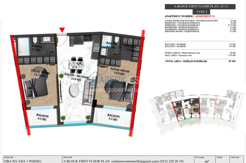 Buy cheap Luxury project - A resort complex with hotel infrastructure in Alanya, Oba. With a short term rental permit 8 