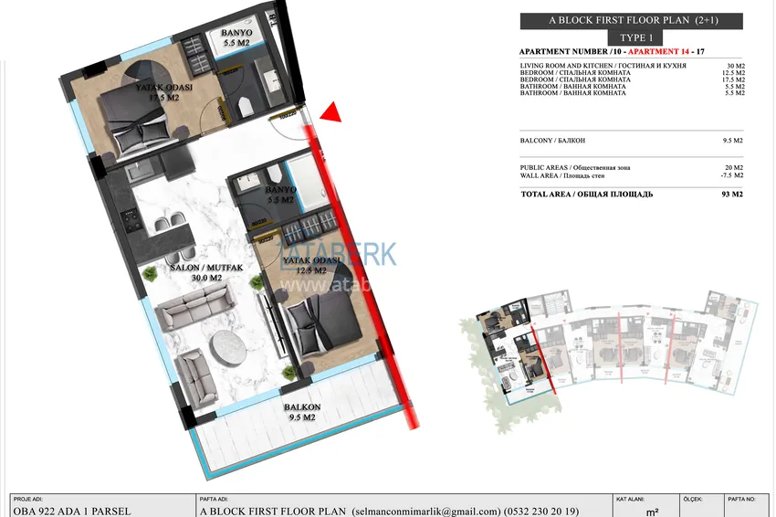 Buy cheap Luxury project - A resort complex with hotel infrastructure in Alanya, Oba. With a short term rental permit 9 
