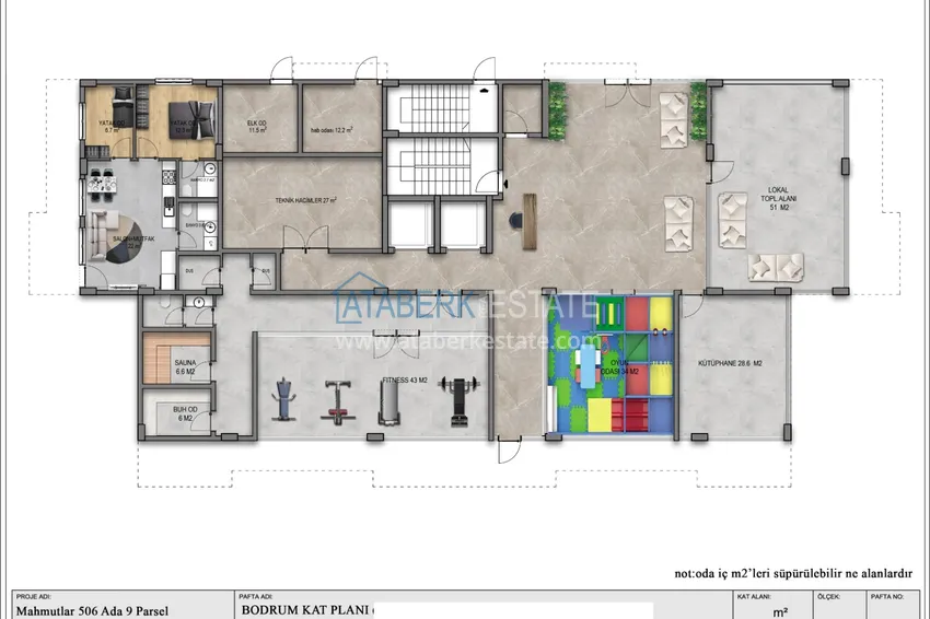 Buy cheap Modern residence with lifestyle concept in Alanya, Mahmutlar district 1 