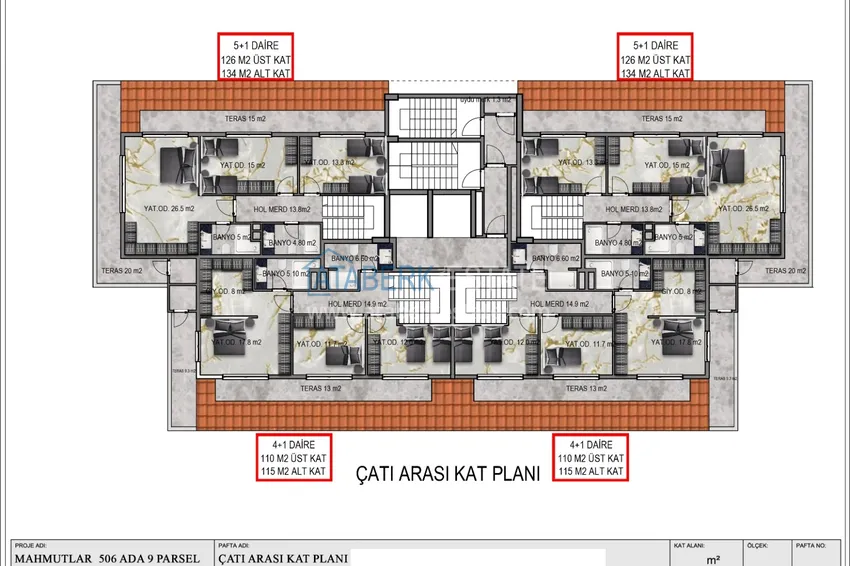Buy cheap Modern residence with lifestyle concept in Alanya, Mahmutlar district 2 