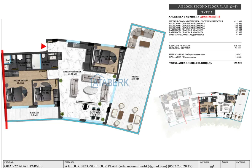 Buy cheap Luxury project - A resort complex with hotel infrastructure in Alanya, Oba. With a short term rental permit 13 