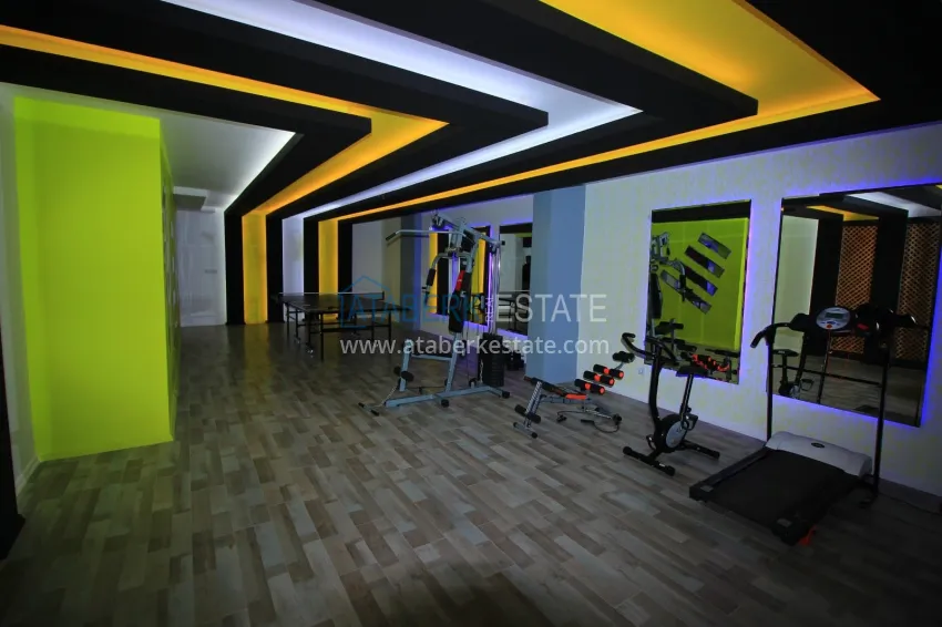 Furnished 2+1 apartment with mountain views in Mahmutlar, Alanya 11 