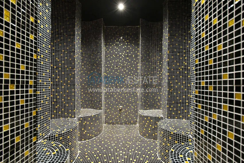 1+1 apartment with high-quality finishes in a premium complex — Tosmur, Alanya 16 