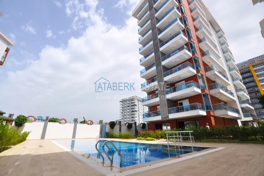 Furnished 2+1 apartment with mountain views in Mahmutlar, Alanya 1 