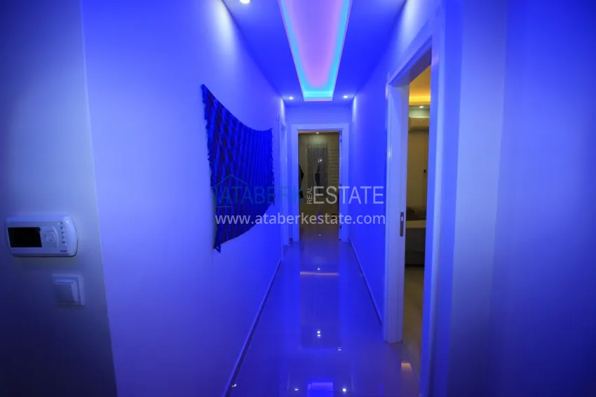 Purchase Furnished 2+1 apartment with mountain views in Mahmutlar, Alanya 1 