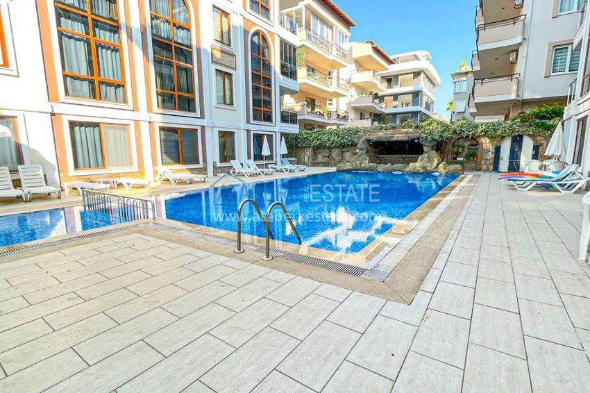 Cozy furnished 2+1 apartment 350 meters from the sea - Oba district, Alanya  2 
