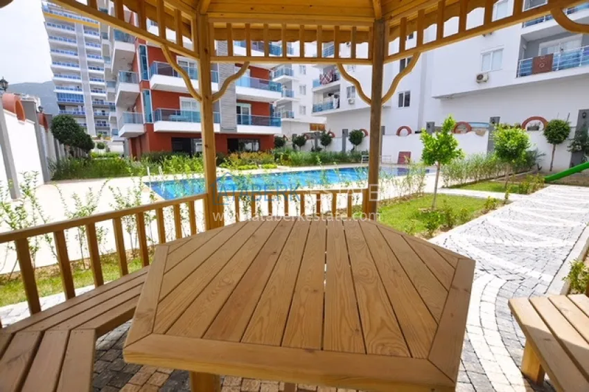 Furnished 2+1 apartment with mountain views in Mahmutlar, Alanya 4 