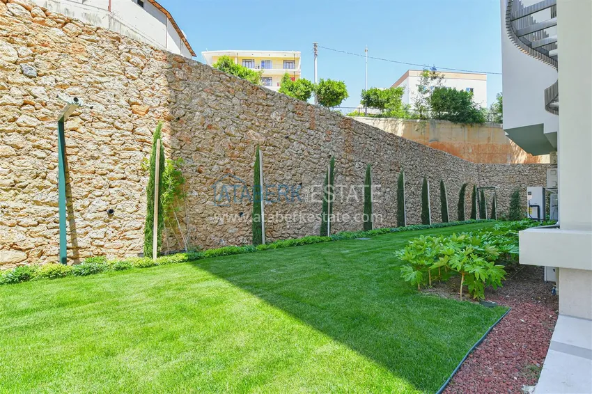 Furnished apartment with sea view in a premium complex — Tosmur, Alanya 5 