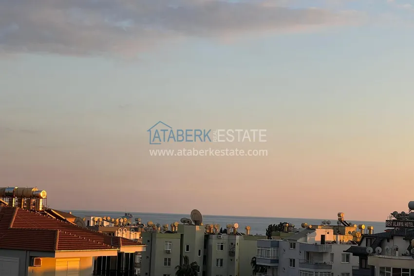 Purchase Furnished apartment with sea view in a premium complex — Tosmur, Alanya 6 