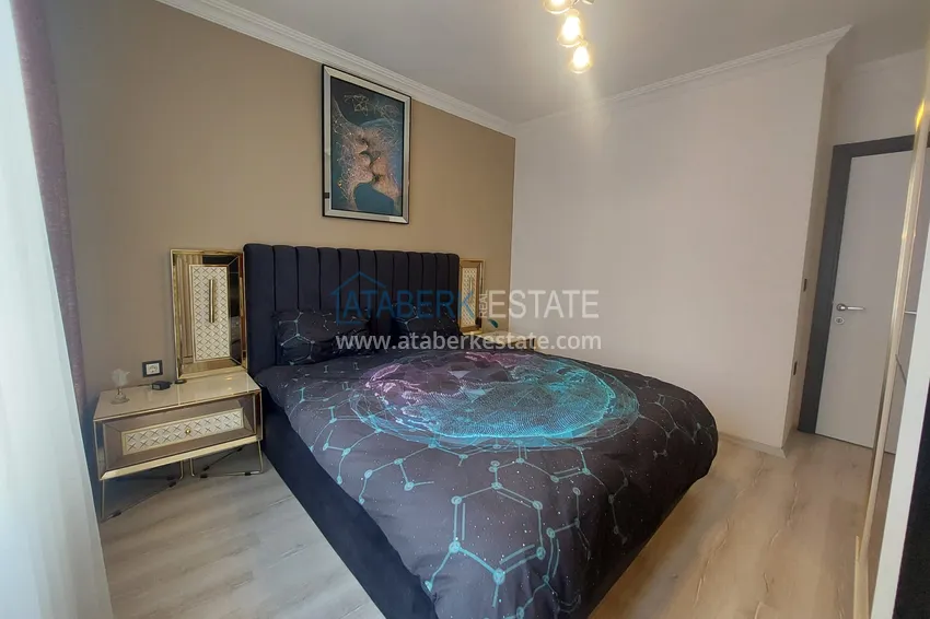 Purchase  Furnished two-bedroom apartment in a cozy complex — Alanya, Mahmutlar district 13 