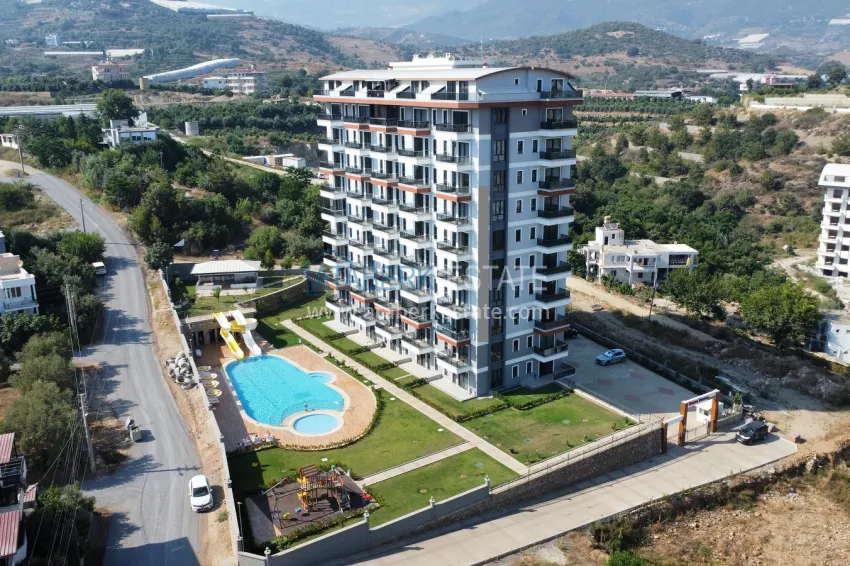 Finely finished one-bedroom apartment in Demirtas, Alanya 1 