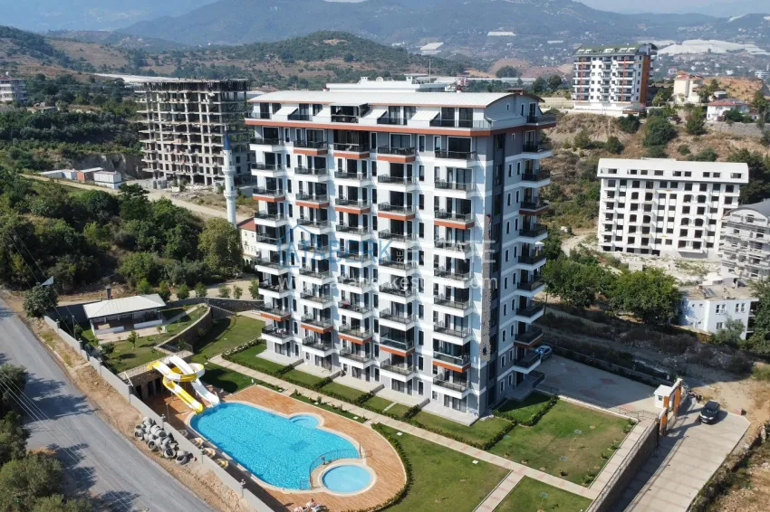 Finely finished one-bedroom apartment in Demirtas, Alanya 2 