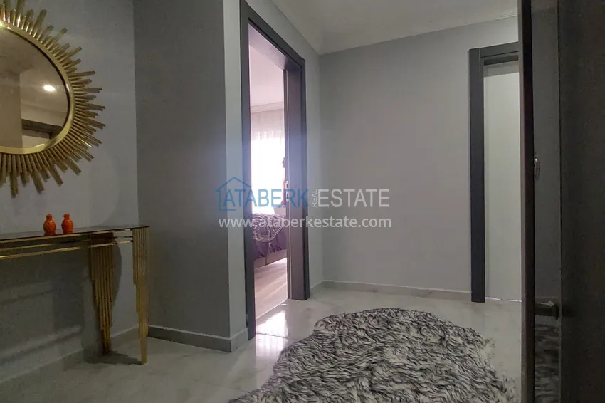 Purchase  Furnished two-bedroom apartment in a cozy complex — Alanya, Mahmutlar district 3 