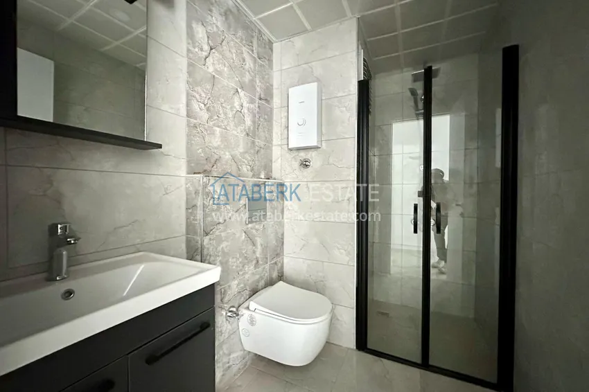 Purchase  Furnished 1+1 apartment in a comfort-class complex — Demirtas, Alanya 10 