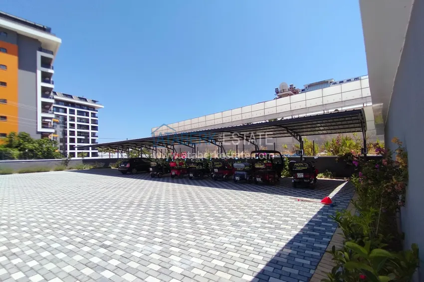 Furnished 1+1 apartment in a modern complex — long-term rent in Avsallar No. 31 12 