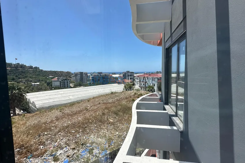 Purchase  1+1 apartment with sea view in a new complex - Alanya, Demirtash district 14 