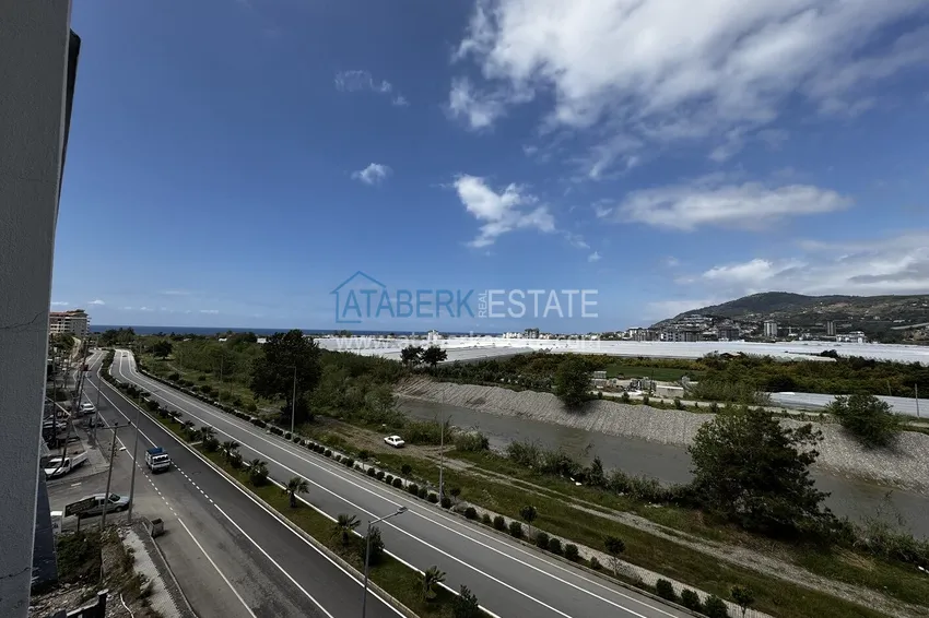 Purchase 2+1 penthouse with sea and mountain views in Demirtas — primary property in a small apartment complex 17 