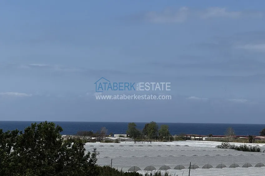 Purchase 2+1 penthouse with sea and mountain views in Demirtas — primary property in a small apartment complex 19 